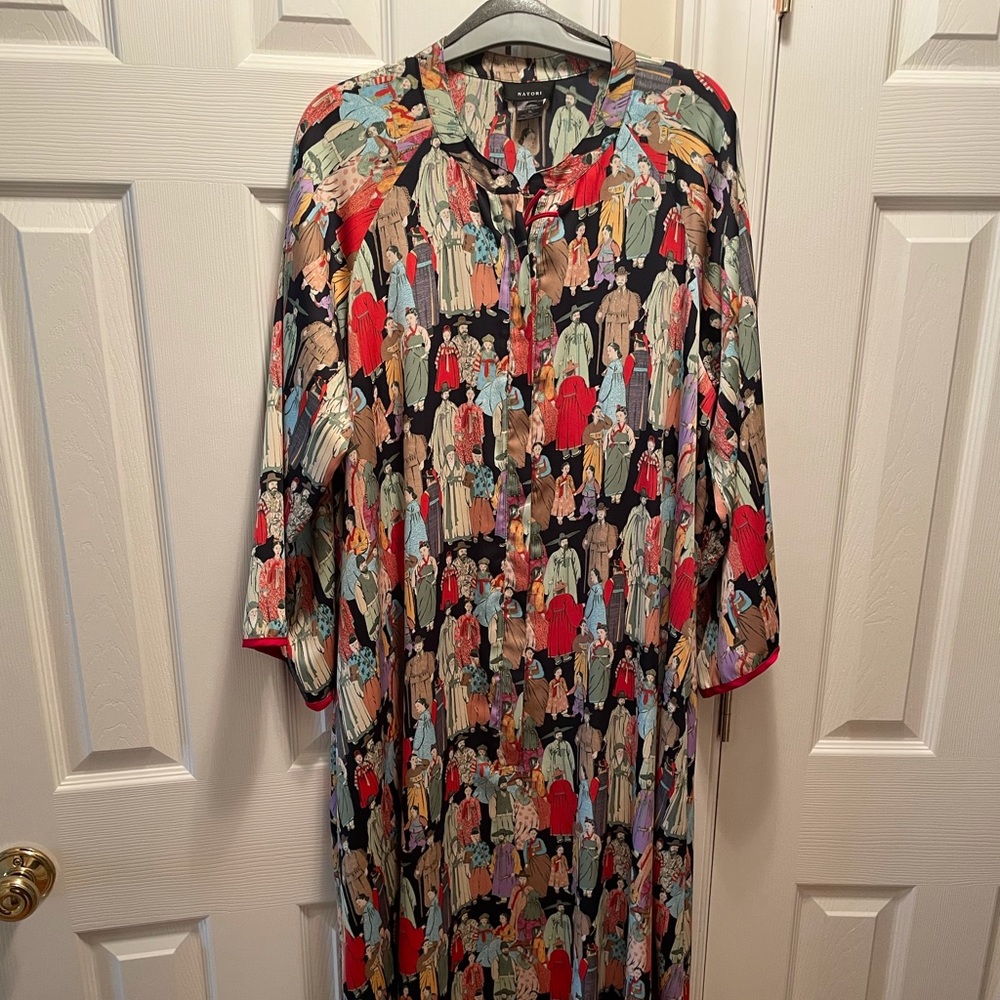 Natori Zipped Kaftan